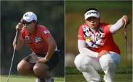 "장하나 2연패 vs 양희영 2연승"
