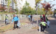 광주시 광산구, 관내 아파트 사이길 17개소 대청소 실시