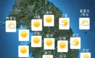 오늘 날씨, 전국 맑음…기온 '뚝'