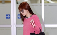[포토]카라 강지영, 오늘은 핑크빛 소녀!