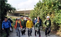 [포토]무돌길 한바퀴 행사에 참석한 강운태 광주시장 