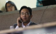 [포토] 한국 시리즈 5차전 찾은 삼성 이재용 부회장