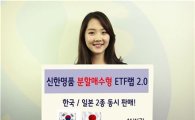 신한금융투자, 韓·日 ETF랩 2종 동시 판매