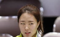 [포토] 질문에 답하는 스피드 스케이팅 이상화