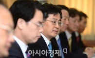 [포토]김동연, "국감 마지막 날이네요"