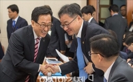 [포토]"홍기택 회장 오셨네요"