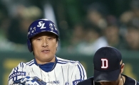 [포토] 이승엽 적시타 기쁨