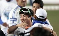 [포토] 안지만 '우승 기뻐요'