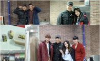 김수로 김민종 밥차 선물, '상속자들' 깜짝 지원 사격
