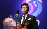 [포토] 롯데 손아섭 '최다안타상 수상'