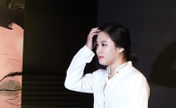 [포토]박희본, 옆트임 치마가 포인트!
