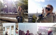 정유미 파리 여행 사진 공개 "파리지엥 느낌 아니까"