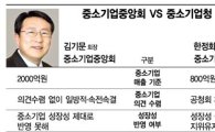 '800억vs2000억'…한정화-김기문 '중기범위' 힘겨루기