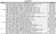 [부동산캘린더]불붙는 늦가을 분양시장…승자는 누구? 