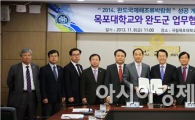 목포대학교, 완도국제해조류박람회 지원하기로 