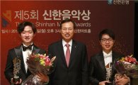 신한銀, 제5회 신한음악상 시상식 개최