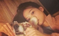 윤승아, 반려견과 다정한 한때…"모두들 굿 나잇" 
