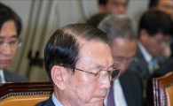 [포토]어금니 악문 김기춘 비서실장