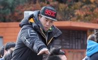 [포토] 류현진 '삼진 잡는 기분으로~'