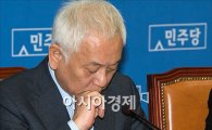 [포토]심각한 표정의 김한길 대표