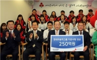 정의선 부회장, 올해도 성금들고 첫날 달려갔다