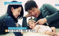 변우민, 딸 하은이 공개 "늦게 얻은 자식, 더 소중해"