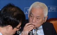 [포토]심각한 김한길 대표