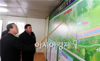 이강수 고창군수, 주요 역점·현안 사업장 방문