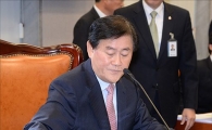 [포토]의사봉 두드리는 최경환 원내대표