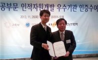 광주 남구, 인적자원개발 우수기관 선정