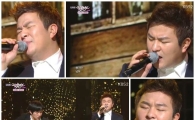 '뮤직뱅크' 허각, 진정성 通했다…애절한 보이스