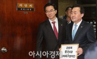 [포토]강창희 국회의장 사퇴촉구결의안 제출