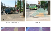서울시, 제각각 보도턱 1cm로 낮췄다