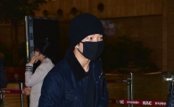 [포토]엠블랙 지오, 비니-마스크로 완벽 무장!