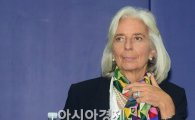 [포토]스카프매니아 크리스틴 라가르드 IMF총재, 그녀의 뉴 아이템 