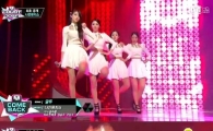 '엠카' 나인뮤지스, 관능적 퍼포먼스에 男心 '흔들'