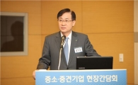 산은 회장, 중소기업 CEO와 현장소통