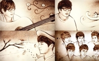 성시경-박효신-서인국-빅스, 독특 '샌드아트' 눈길