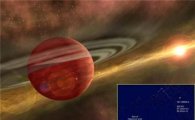 목성 11배 초거대 행성 "1300만년된 별이라니?"