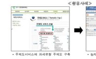 경기도 광주·경북·서울시, 공간정보 최우수사업 선정