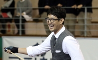 [포토] 박용택 '어제는 눈물, 오늘은 호탕한 웃음'