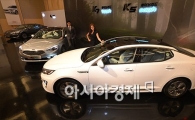 [포토]기아차. 'K7/K5 하이브리드' 발표