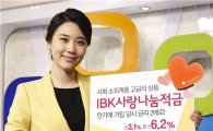 IBK기업銀, 소외계층 위한 'IBK사랑나눔적금' 판매