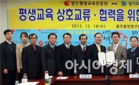 광주평생교육진흥원-경기도평생교육진흥원 업무협약(MOU) 체결