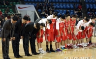 [포토] 사과하는 SK 나이츠 선수단