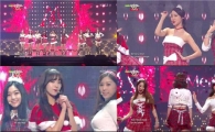 '뮤뱅' 나인뮤지스, 섹시 산타로 깜짝 변신 '매혹적인 매력'