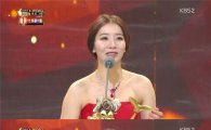 [KBS연예대상]이문재-안소미, 코미디 부문 男女 신인상 수상 
