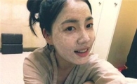 화영 사우나 사진 공개 "얼굴에 팩 발라도 예뻐"