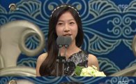[MBC연기대상] 김새론 김향기 서신애 이영유 천보근, 아역상