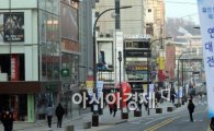 [포토]서울 시내 첫 대중교통지구 신촌 연세로 개통